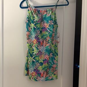 Tropical Floral One-Piece Swimsuit